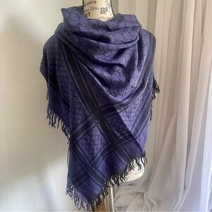 Gucci Diamente Survie Monogram Shawl